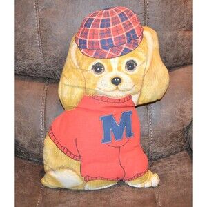 Ole Miss Rebels Cut N Sew Tartan Plaid Hat 1970s
